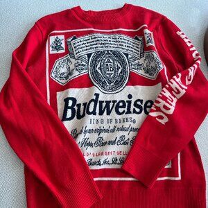 Budweiser knit sweater